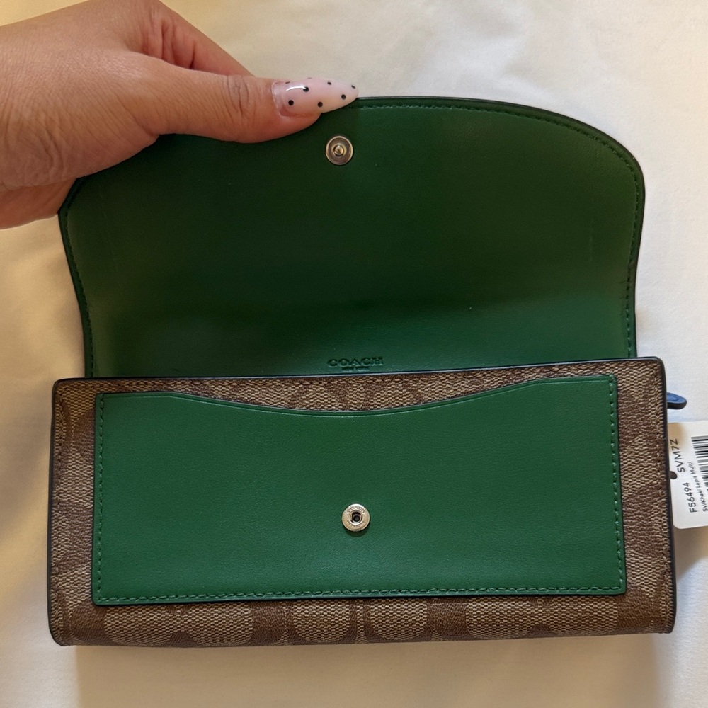 NWT Coach Tri-Color Wallet - Picture 3 of 6
